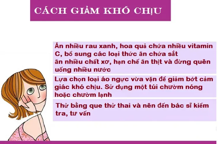 6 dấu hiệu thụ tinh thành công và cách làm giảm sự khó chịu hiệu quả