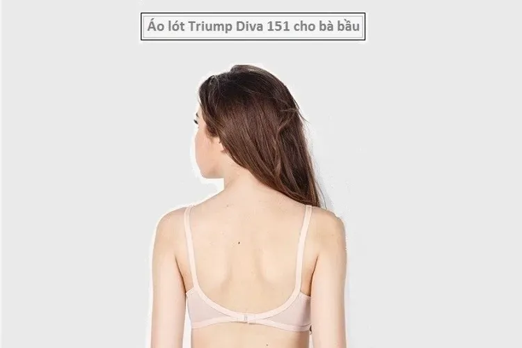 Áo ngực cho bà bầu triumph Diva 151 không gọng – loại áo giúp chăm sóc sức khỏe bà bầu hoàn hảo