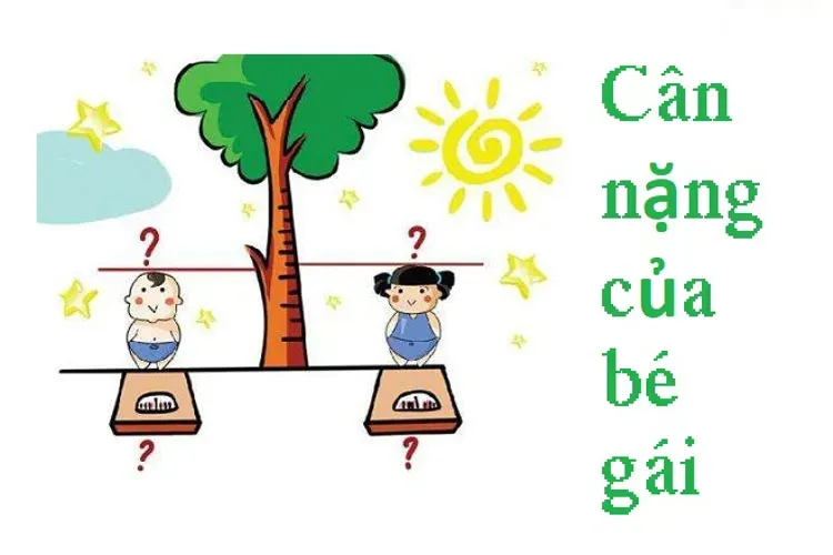 Bảng cân nặng của bé gái – công cụ đắc lực giúp mẹ theo dõi quá trình phát triển của bé