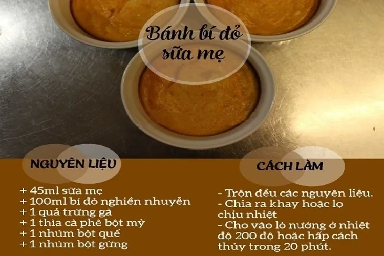 Bánh ăn dặm cho bé và những cách chế biến từ sữa mẹ