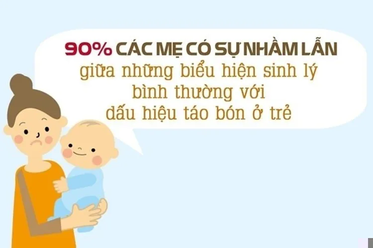 Bé 2 tháng tuổi bị táo bón và những điều mẹ cần lưu ý