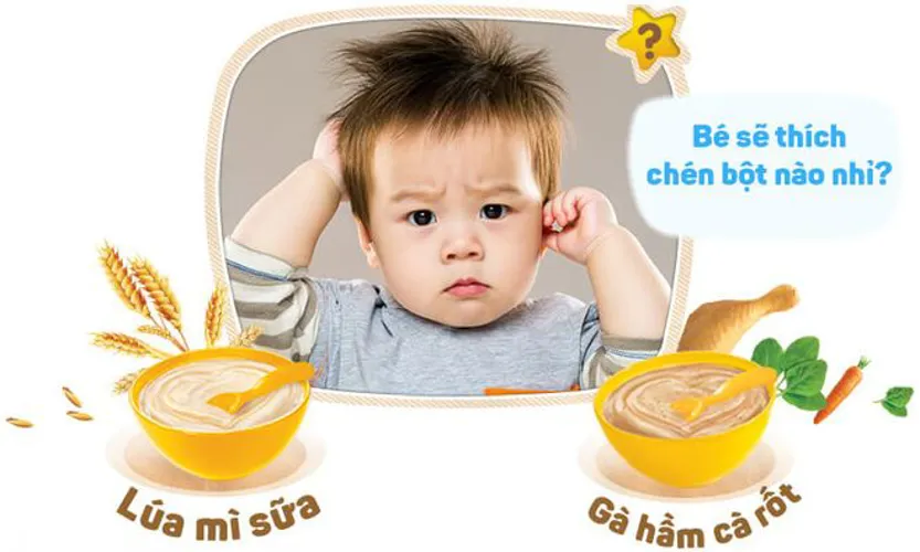 Bột dặm cho bé và cách lựa chọn khoa học