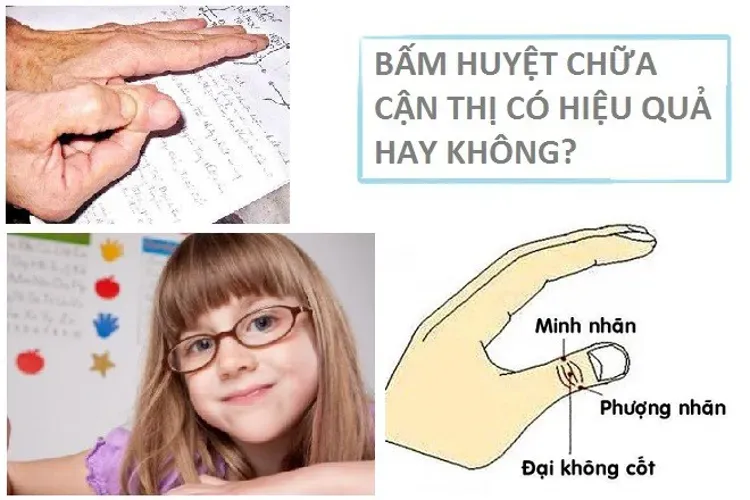 Cách bấm huyệt chữa cận thị có hiệu quả không?