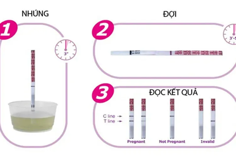 Cách sử dụng que thử thai và lưu ý trong cách dùng chị em cần biết