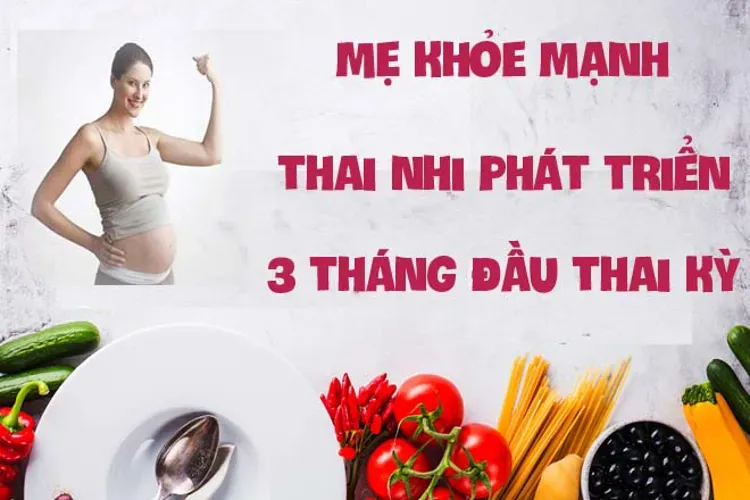 Chế độ dinh dưỡng cho bà bầu 3 tháng đầu là cực kỳ quan trọng trong quá trình mang thai