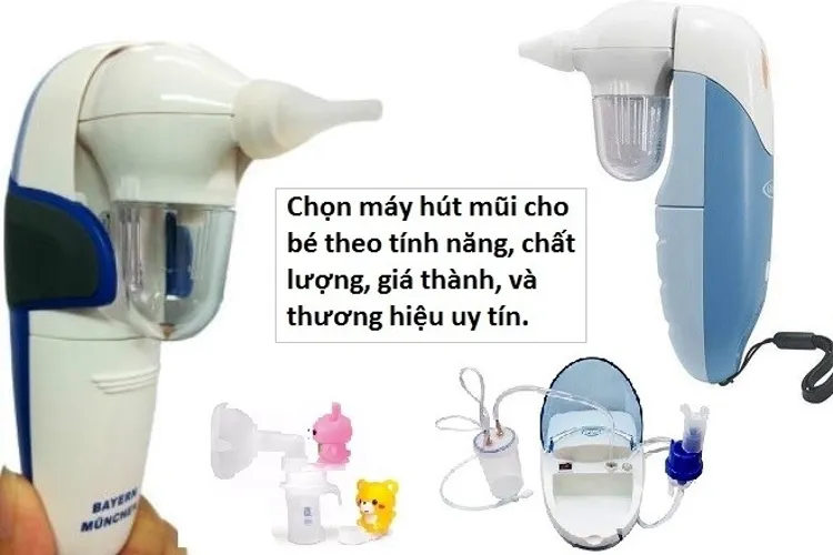 Có nên dùng máy hút mũi cho trẻ sơ sinh tại nhà hay không?