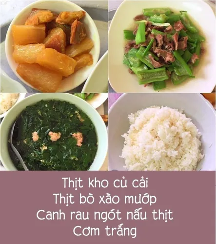 Cơm ngon cho mẹ sau sinh lợi sữa mỗi ngày, mẹ nên biết (phần 3)