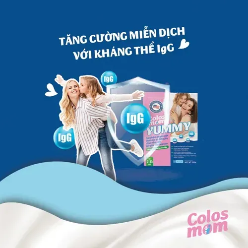 Công dụng của sữa non Colos Mom dành cho trẻ chậm tăng cân