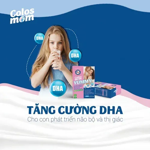 Công dụng của sữa non Colos Mom dành cho trẻ chậm tăng cân