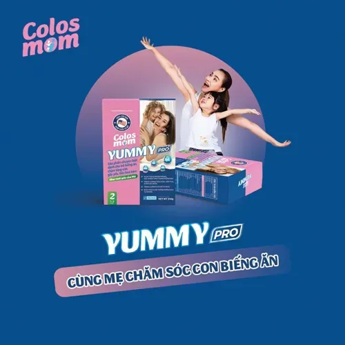 Công dụng của sữa non Colos Mom dành cho trẻ chậm tăng cân