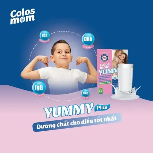 Công dụng của sữa non Colos Mom dành cho trẻ chậm tăng cân