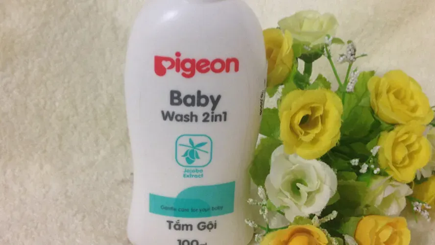 Đánh giá sữa tắm gội Pigeon Jojoba Baby wash của Nhật cho trẻ sơ sinh và trẻ nhỏ