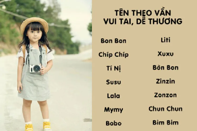 Đặt tên con gái với 8 tiêu chí cực hay