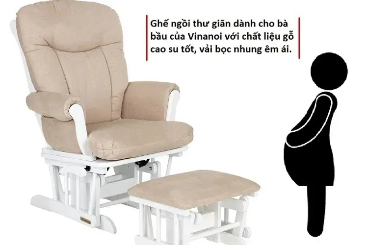 Ghế ngồi cho bà bầu thư giãn Galaxy VINANOI giúp chăm sóc thai kỳ khỏe mạnh