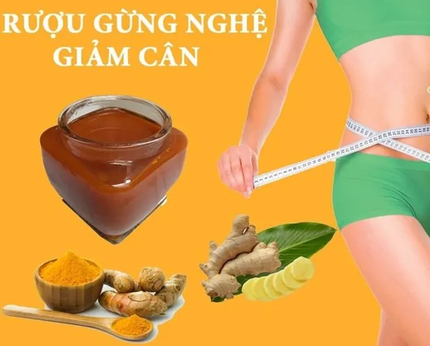 Giảm eo sau sinh hiệu quả với rượu gừng nghệ dành cho mẹ sau sinh