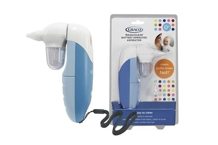 Máy hút mũi graco Nasal Clear Battery của Mỹ – sản phẩm giúp cho bé khỏe, mẹ vui