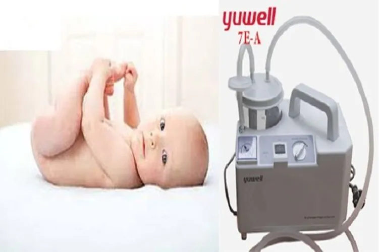 Máy hút mũi yuwell 7E-A được nhiều bà mẹ tin dùng