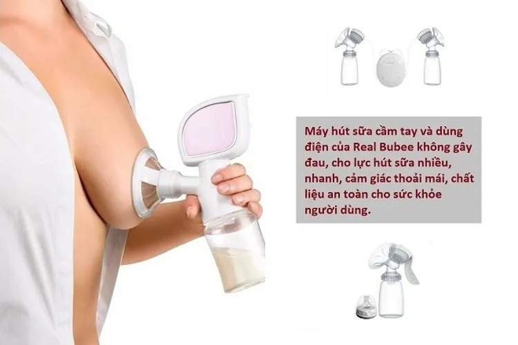 Máy hút sữa real bubee có tốt không và giá bao nhiêu?