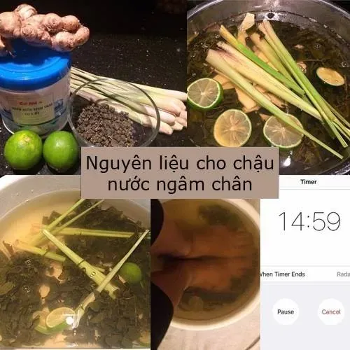 Mẹ bầu ngon giấc mỗi tối bằng thảo dược ngâm chân dễ kiếm