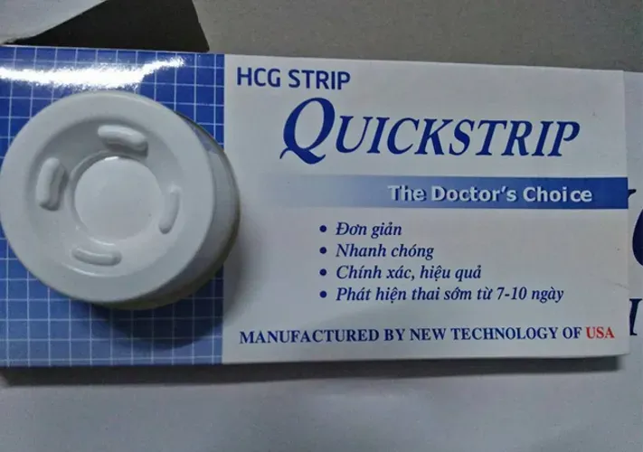 Que thử thai Quickstrip có chính xác không và lưu ý liên quan chị em nên biết