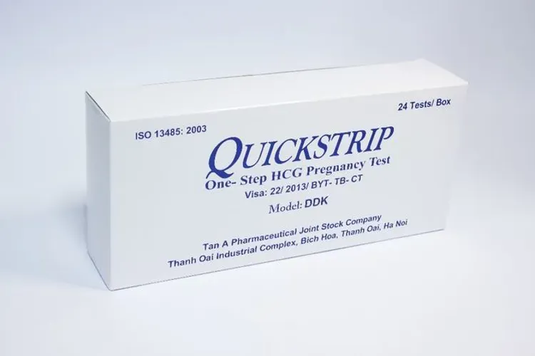 Que thử thai Quickstrip, một trong những thương hiệu que thử tốt nhất hiện nay