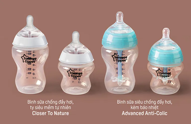 Review bình sữa Tommee Tippee – loại bình có núm ty hiện đại an toàn cho trẻ sơ sinh