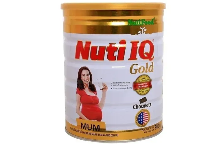 Sữa nutifood cho bà bầu dòng Nuti IQ Mum Gold nhiều hương vị cho mẹ bầu chọn lựa