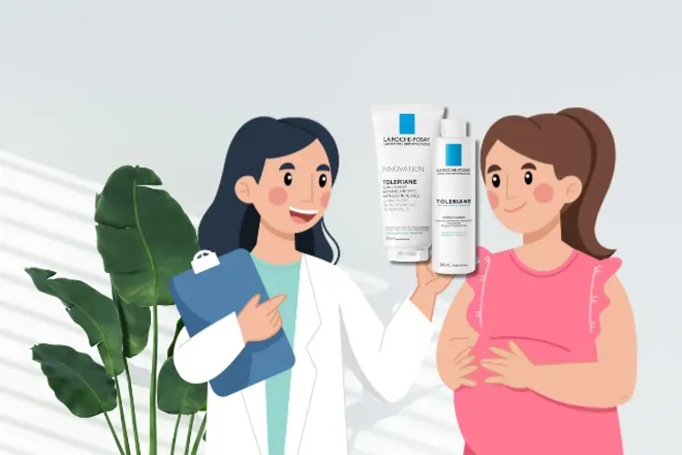 Sữa rửa mặt La Roche Posay bầu dùng được không, có an toàn không?