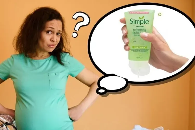 Sữa rửa mặt Simple có dùng được cho bà bầu hay không?