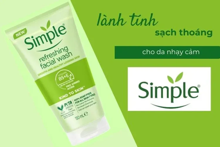 Sữa rửa mặt Simple có dùng được cho bà bầu hay không?