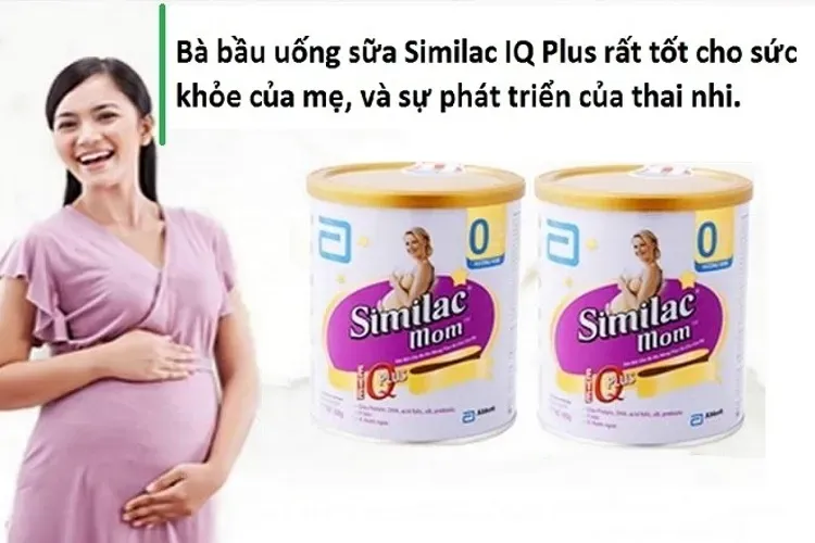 Sữa similac cho bà bầu Mom IQ Plus của Mỹ – nguồn dinh dưỡng cho bé khỏe, mẹ vui