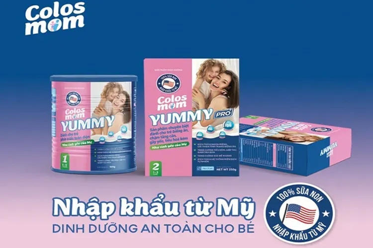 Tác dụng của sữa non Colos Mom dành cho trẻ thấp còi