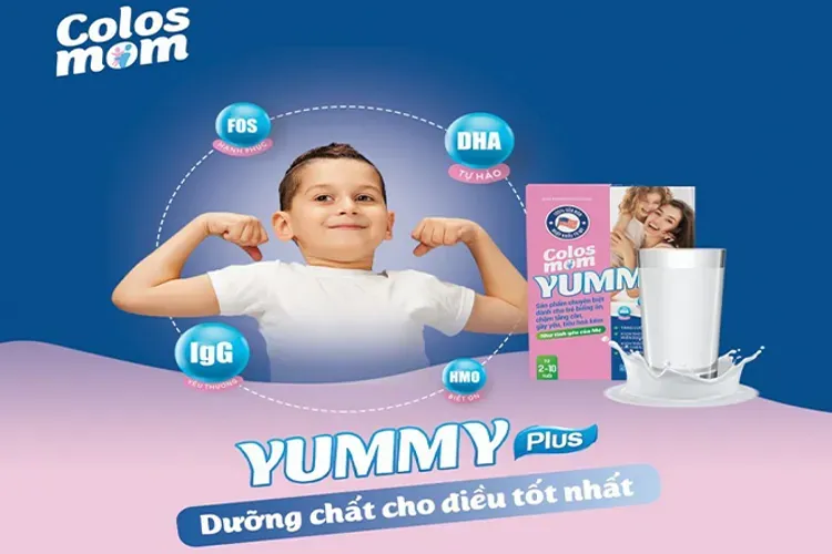 Tác dụng của sữa non Colos Mom dành cho trẻ thấp còi