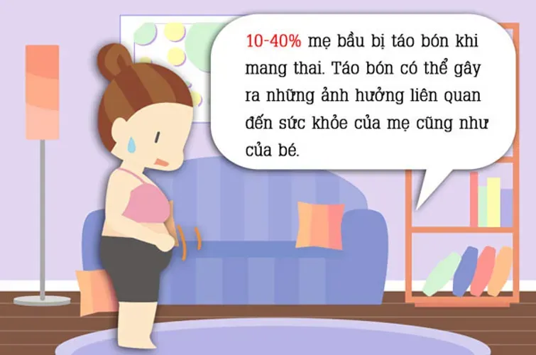 Táo bón khi mang thai nguy hiểm hơn những gì mẹ tưởng