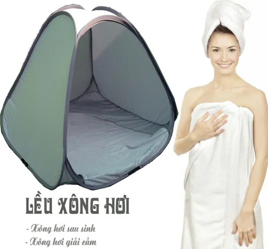 Top 3 sản phẩm Lều xông hơi giảm cân dành cho các mẹ sau sinh